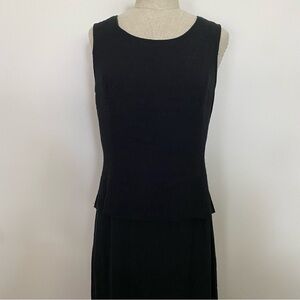 VINTAGE Black Sleeveless Dress